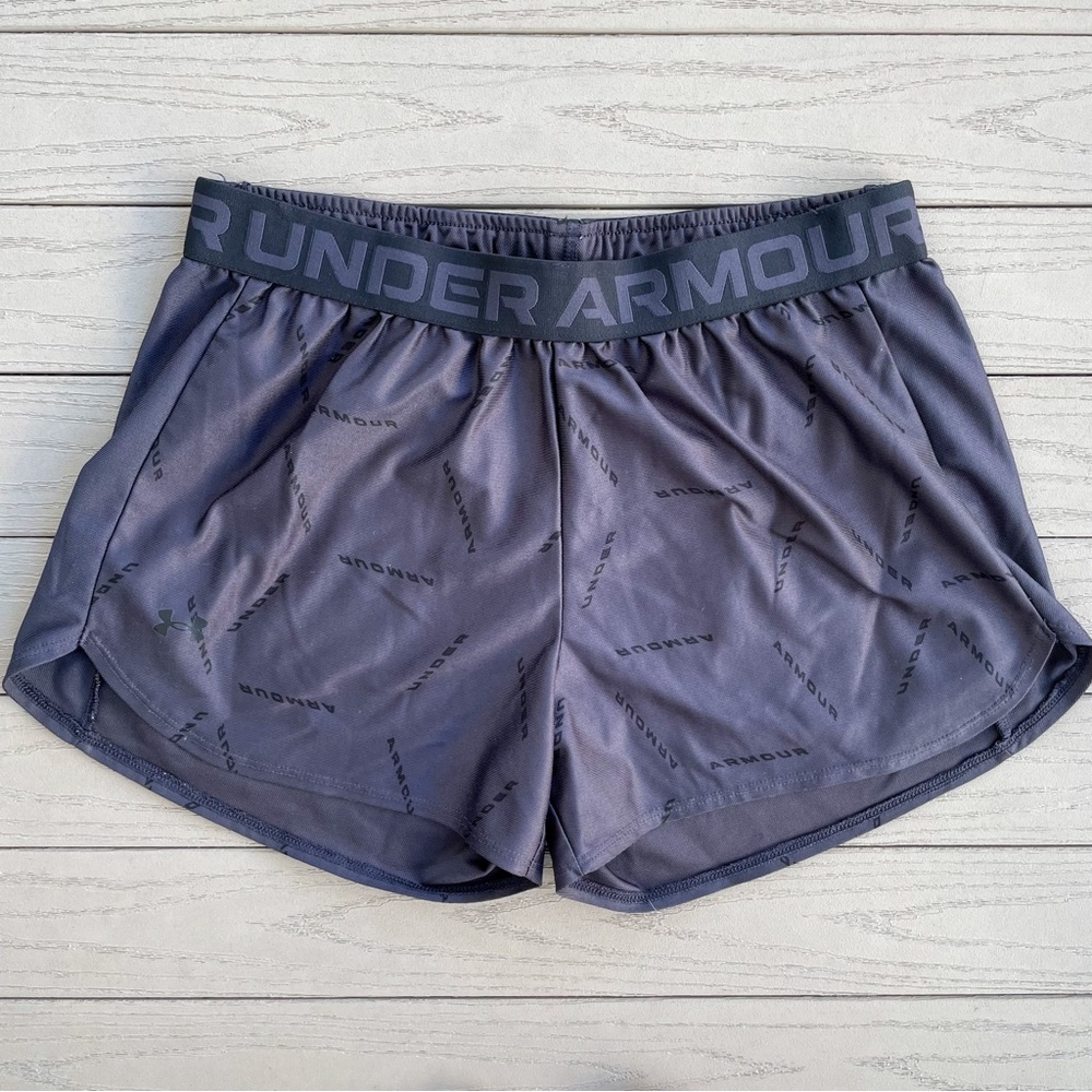 Under Armour Women’s Athletic Shorts Gray Loose Fit M